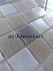 Stone Gray V-1711 Плитка мозаика для бассейнов серая стекло чип 20*20 CLASSIC, 327*327*4 (ORRO Mosaic)