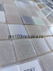 Stone Gray V-1711 Плитка мозаика для бассейнов серая стекло чип 20*20 CLASSIC, 327*327*4 (ORRO Mosaic)