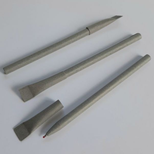 Картонные ручки My Pen серые