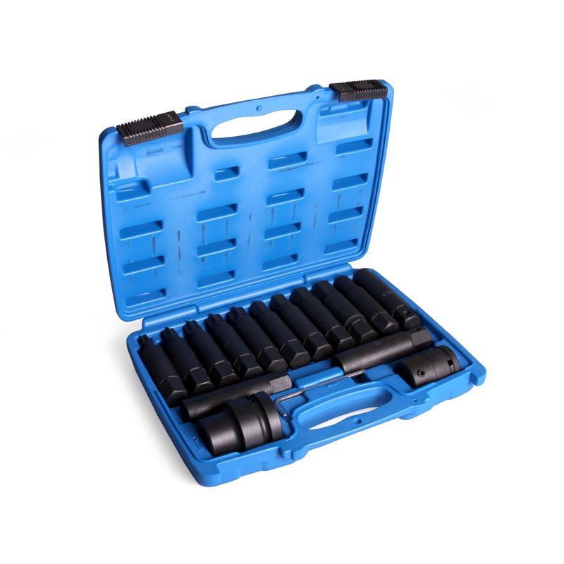 Набор ударных бит для грузовиков TORX, HEX, E-профиль