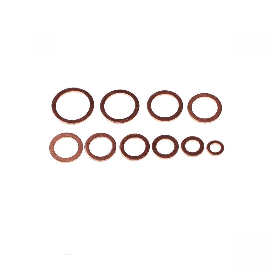 Набор медных шайб