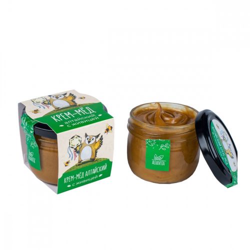 Крем-мед Алтайский с живицей