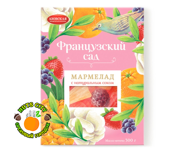 Мармелад желейный "Французский сад" 300гр