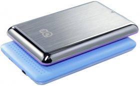 Внешний бокс для HDD 2,5" 3Q HDD-U235H-HB Metal  Blue USB 2.0  7mm/9mm