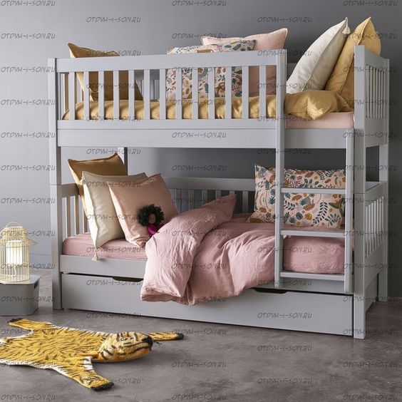 Кровать двухъярусная Классика №4