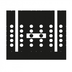 3907349 Мишень для передней камеры VAG