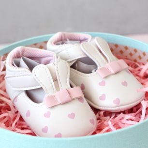 Сандалики Зайка белый 11 см