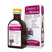 Масло льняное "Омега-3 для лёгких"
