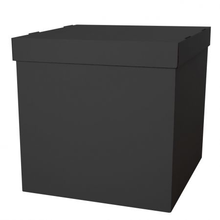 Коробка для надутых шаров 60*60*60 см,  цвет Черный