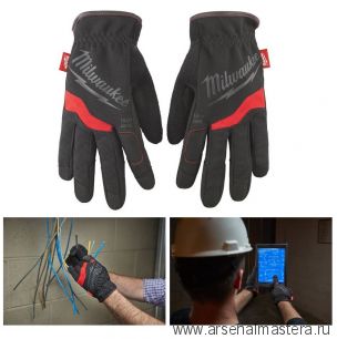 Перчатки рабочие мягкие 8 / M 1 шт размер M Milwaukee Free Flex Gloves-M/8 -1pc 48229711