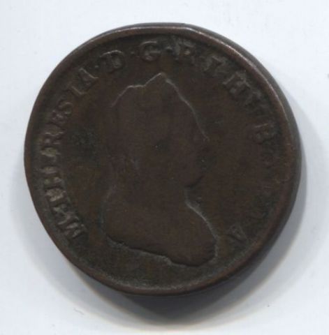 1 крейцер 1780 года Австрия W