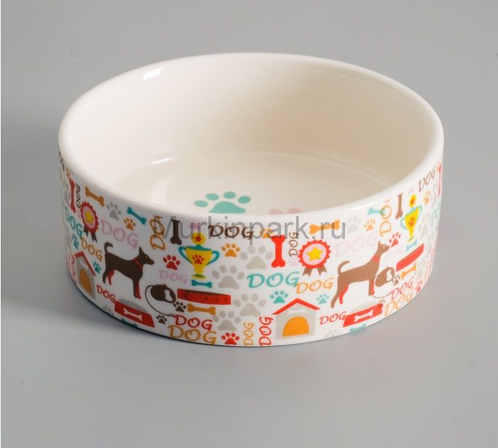 Миска керамическая 300мл "DOG"