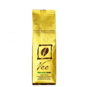 Кофе плантационный в зернах Перу Инка Голд Vee Organic Peru Inca Gold 250 г - Германия