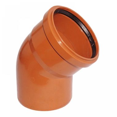 Отвод 110х45 пластик