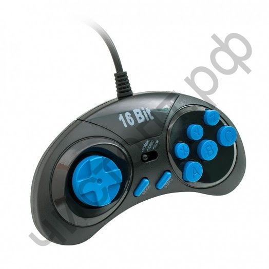 Джойстик Sega (черный)