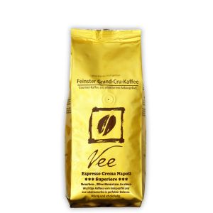 Кофе в зернах Эспрессо Крема Наполи Супериор Vee Espresso Crema Napoli Superior 250 г - Германия
