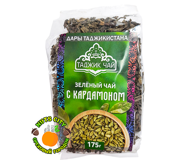 Зеленый чай с кардамоном 175гр