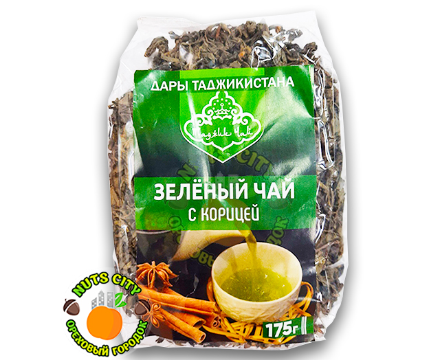 Зеленый чай с корицей 175гр