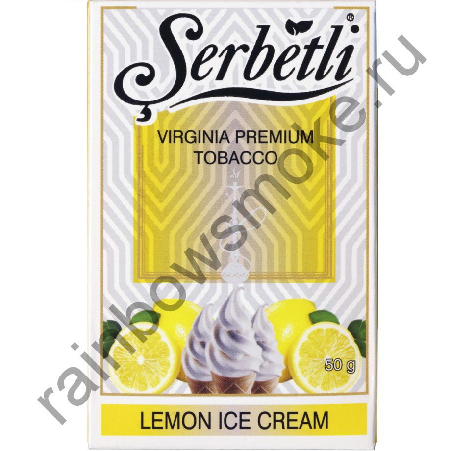 Serbetli 50 гр - Lemon Ice Cream (Лимонное Мороженое)