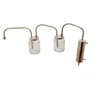 Вариант порядка подключения сухопарников-барботеров