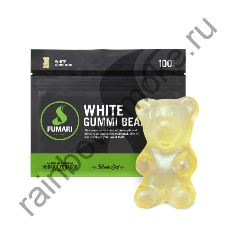 Fumari 100 гр - White Gummi Bear (Белый Мармелад)