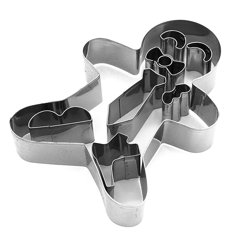 Набор металлических выемок Пряничный человечек