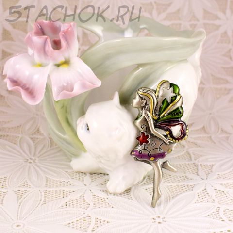 Брошь "Милая феечка" (США)