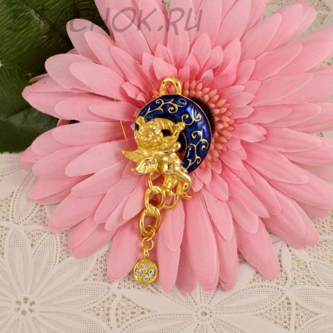 Брошь-подвеска "Ангел" (США)