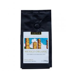 офе плантационный в зернах Einstein Kaffee Organic Mexico Мексика био 250 г - Германия
