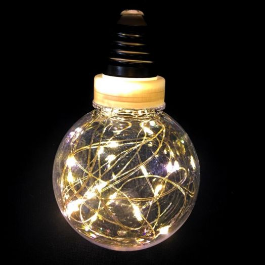 Светодиодная гирлянда Ретро-лампы, 3 м, свечение тёплое белое