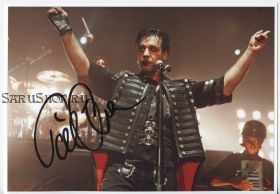 Автограф: Тилль Линдеманн. Rammstein