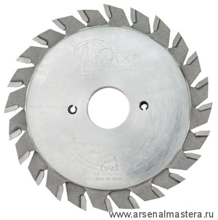 Пила подрезная сэндвич D 100 x 20 x 2,8 - 3,6 Z 2 x 12 двойной ресурс DIMAR 95600103