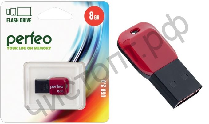 флэш-карта Perfeo 8GB M02 Black