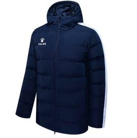 Куртка утепленная KELME Padding Jacket, темно-синяя, размер XL, артикул 3881405-424