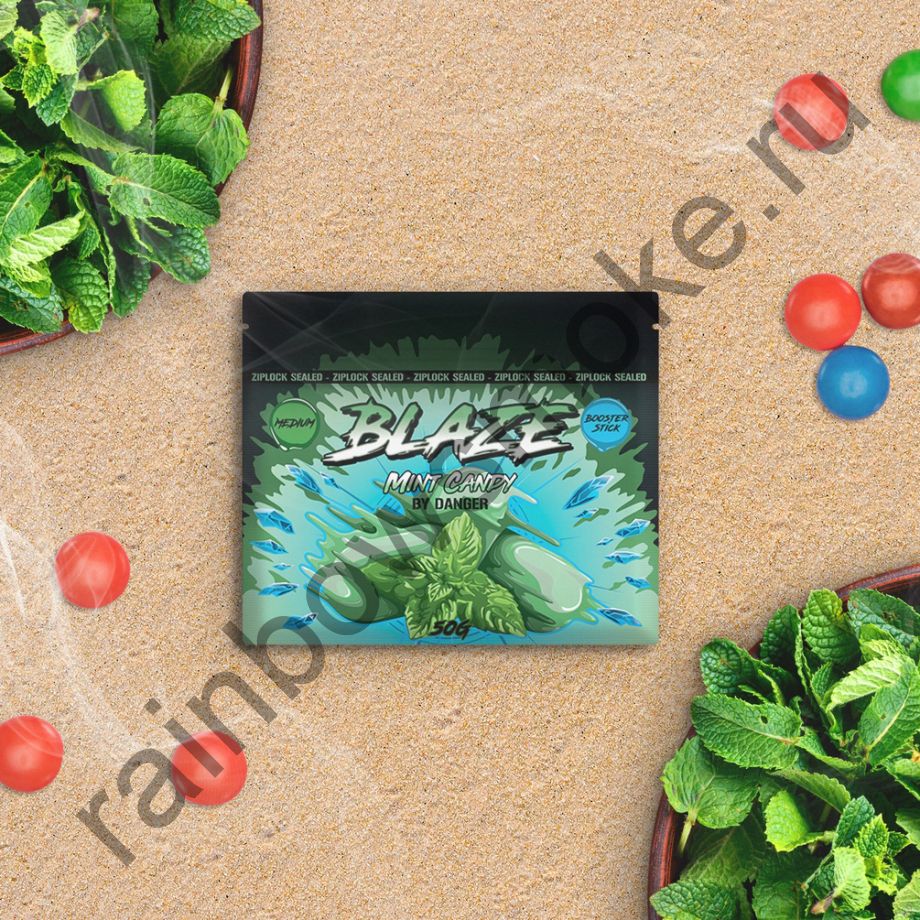 Blaze Medium 50 гр - Mint Candy (Мятные Конфеты)