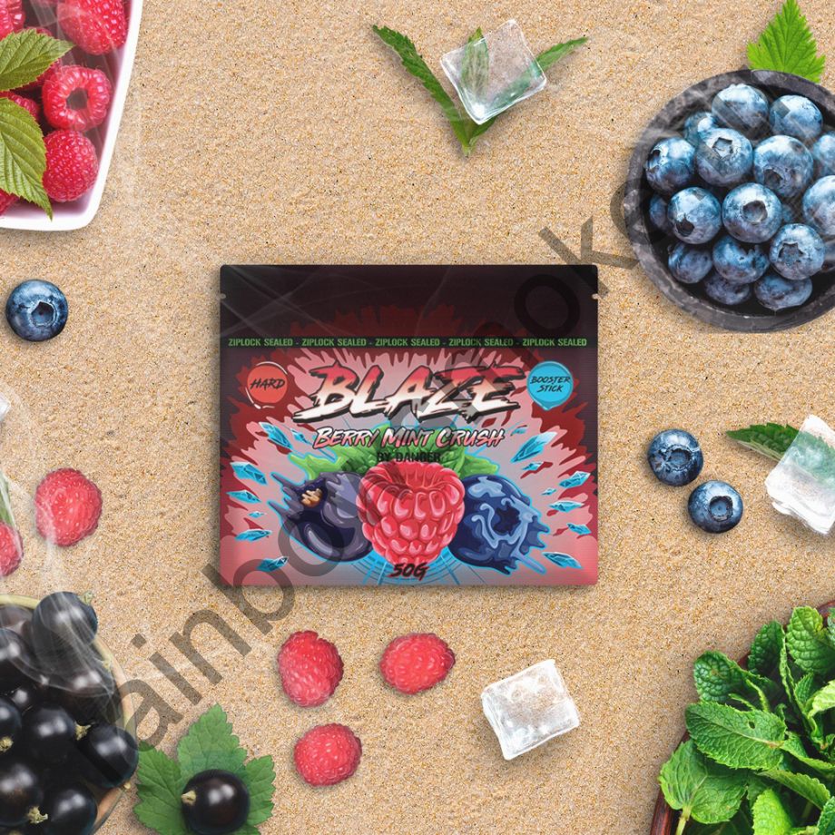 Blaze Hard 50 гр - Berry Mint Crush (Ягодно-мятный микс)