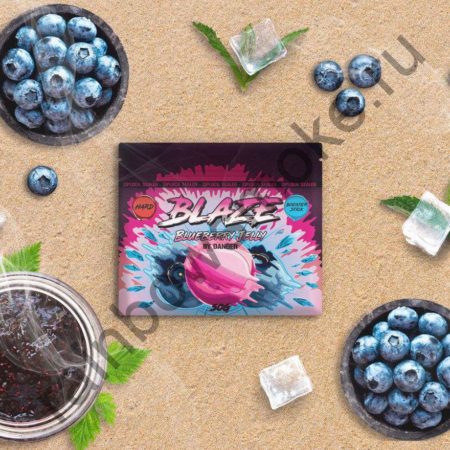Blaze Hard 50 гр - Blueberry Jelly (Черничное Желе)