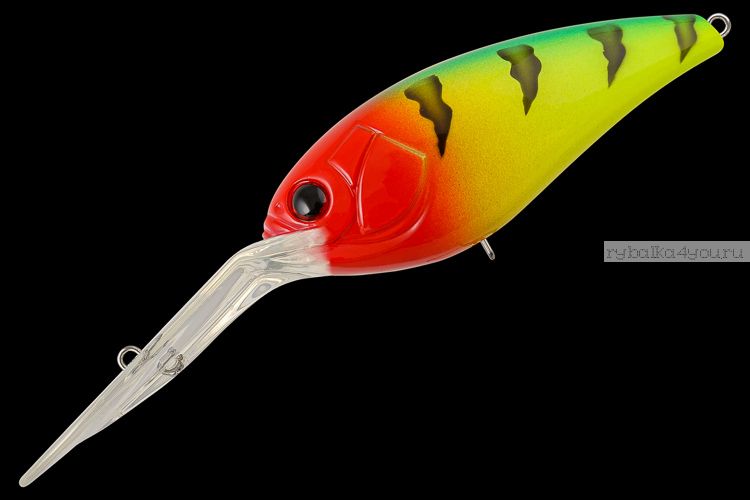 Воблер TsuYoki Plow 75F 75 мм / 26 гр / Заглубление: 3,8 - 7,2 м / цвет:  640T