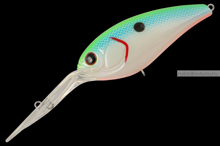 Воблер TsuYoki Plow 75F 75 мм / 26 гр / Заглубление: 3,8 - 7,2 м / цвет:  XD-017