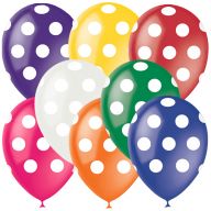 Шар (12''/30) В горошек.