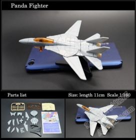 Сборная модель самолета Grumman F-14 Tomcat без клея