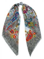 Платок ELEGANZZA AH43-16558 Светло-серый