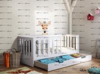 Кровать Сказка с высокими бортами, с ящиком ДС-10