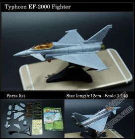Сборная модель Многоцелевой истребитель EF-2000 Еврофайтер без клея