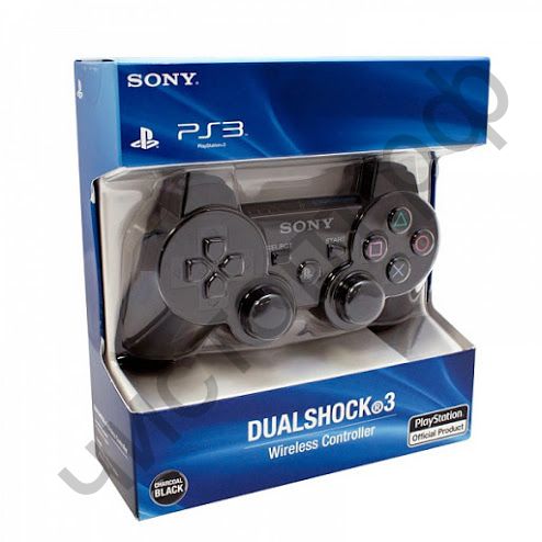 Джойстик для PS3 OT-PCG02 черный SIXAXIS DualShock3 2.4GHz Wireless беспроводн.