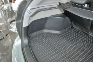 Коврик в багажник LEXUS RX350 2003-2009, кросс. (полиуретан, серый)