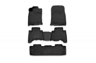 Коврики 3D в салон LEXUS GX 460 2013->, 5 шт. (полиуретан)