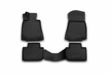 Коврики 3D в салон LEXUS IS250 2013-2015, 2015->, 4 шт. (полиуретан)