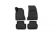 Коврики 3D в салон MERCEDES-BENZ B-Class W246, 2011->, 4 шт. (полиуретан)