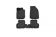 Коврики 3D в салон RENAULT Duster 4WD, 2011-2015, 4 шт. (полиуретан)